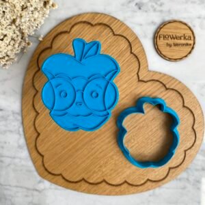 Foremka + stempel Nerd Ugryzione Jabłko