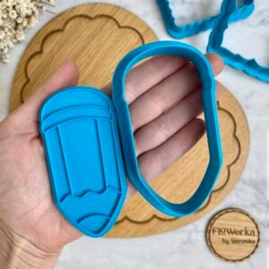 olowek-flowerka-by-weronika-foremka-stempel-cookie-cutter-stamp.jpg Foremka + stempel Pulchny ołówek