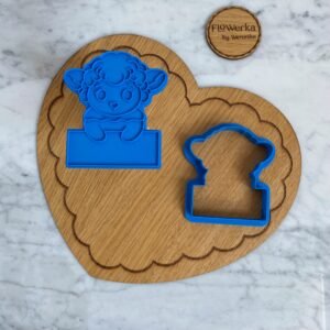 Foremka + stempel Owieczka z plakietką