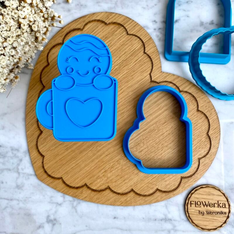 Foremka + stempel Piernik w kubku