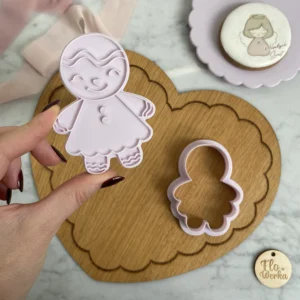 Foremka + stempel Piernikowa w sukience