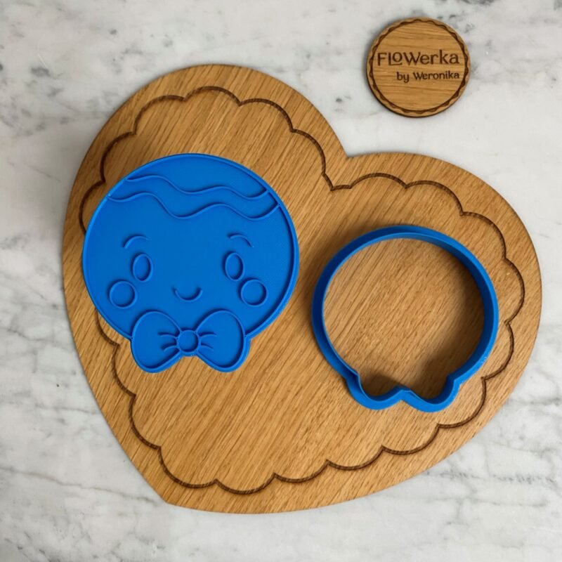 Foremka + stempel Piernikowy Ciastek z muszką