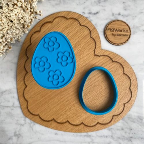 Foremka + stempel Pisanka ze stokrotkami