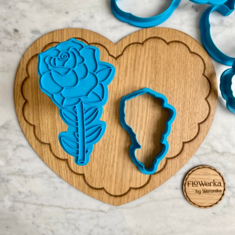 Foremka + stempel Róża