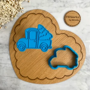 Foremka + stempel Samochód z choinką