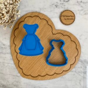 Foremka + stempel Suknia z trenem