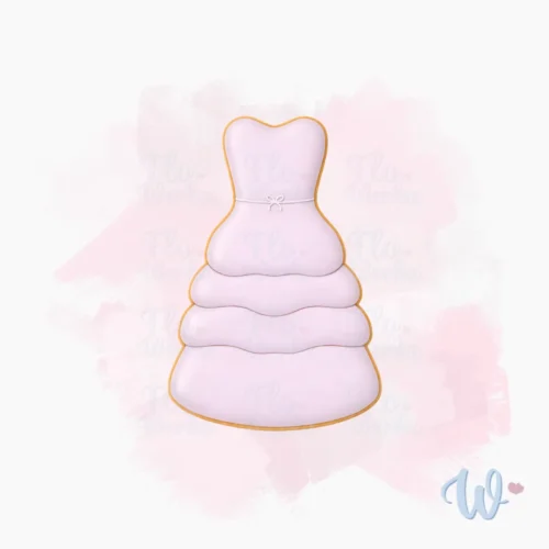 Foremka Sukienka falbanka