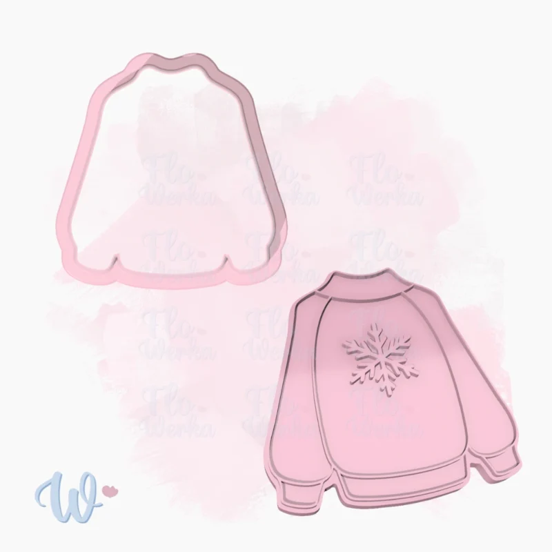 Foremka + stempel Zimowy sweter 1