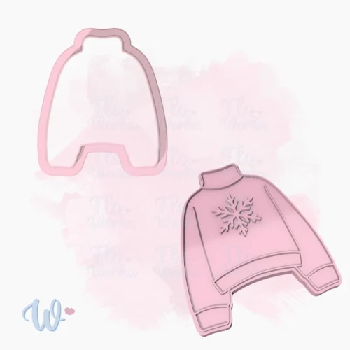 Foremka + stempel Sweter zimowy 4