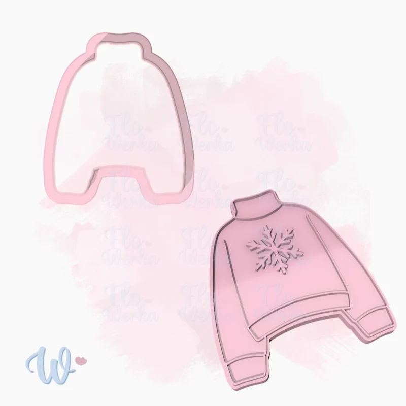 Foremka + stempel Sweter zimowy 4