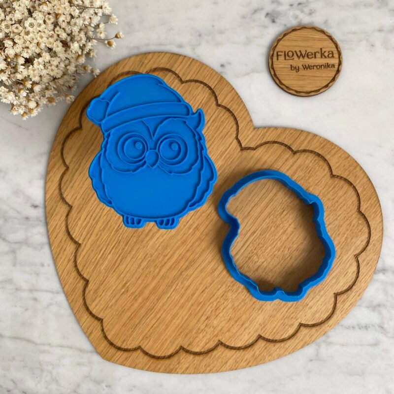 Foremka + stempel Świąteczna Sowa