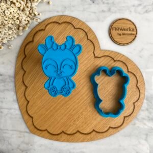 Foremka + stempel Baby renifer