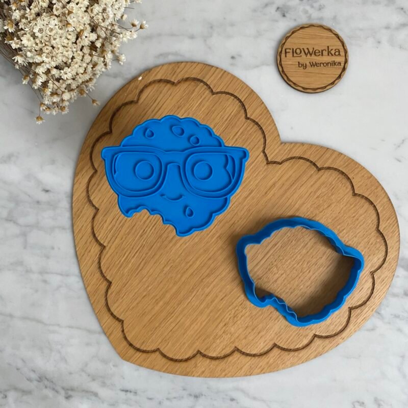 Foremka + stempel Ugryzione szkolne ciasteczko