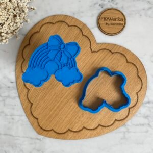 Foremka + stempel Tęcza z kokardą