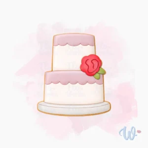 Foremka Tort ślubny z różą