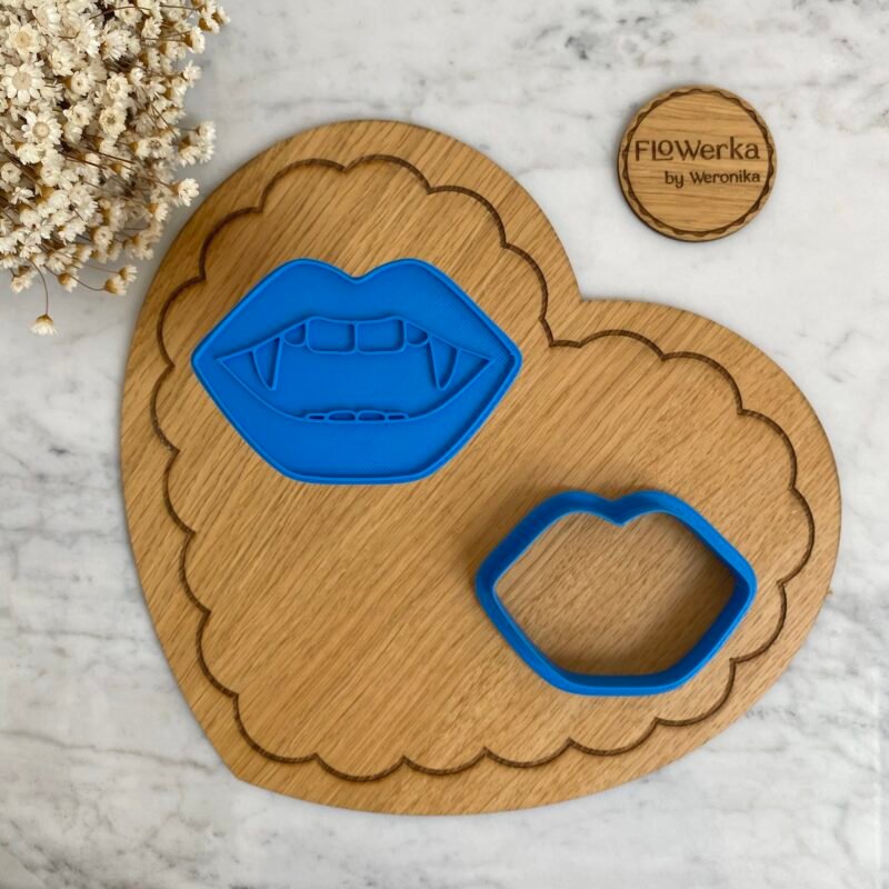 Foremka + stempel Usta wampira