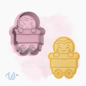 Foremka + stempel Wagon z Ciastkiem