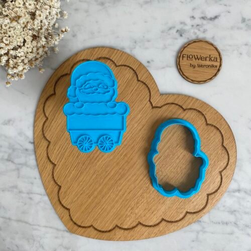 Foremka + stempel Wagon z Mikołajem