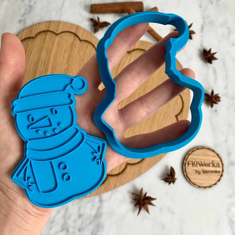 Foremka + stempel Mroźny bałwan
