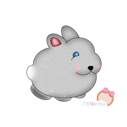 Foremka + stempel Pulchny króliczek