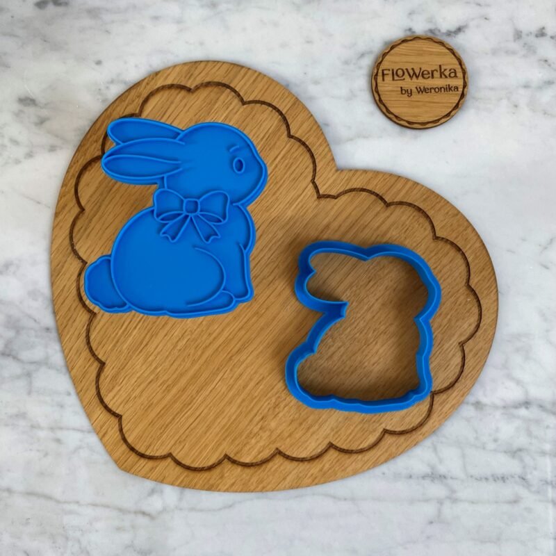 Foremka + stempel Zajączek z kokardą