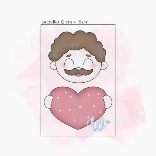 Foremka Dziadek zestaw - 9 cm