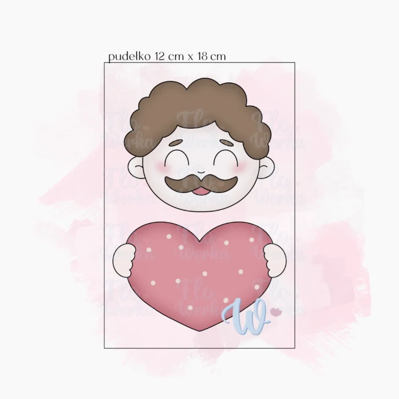 Foremka Dziadek zestaw - 9 cm