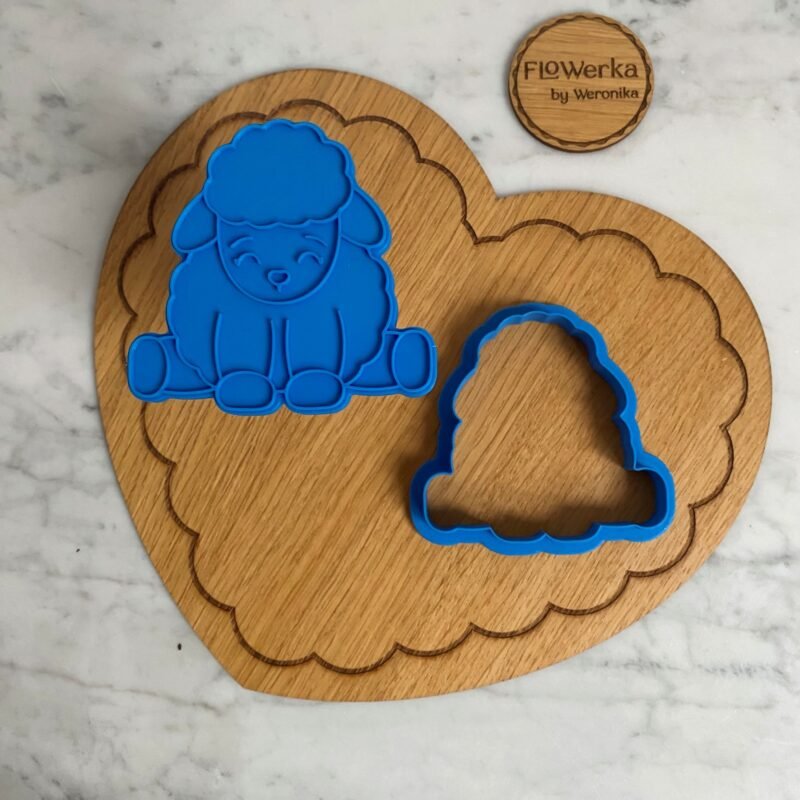 Foremka + stempel Zmęczona owieczka