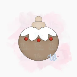 bombka-okrągła-foremka-do-wykrawania-flowerka3d świąteczna foremka do wykrawania ciasteczek i pierniczków