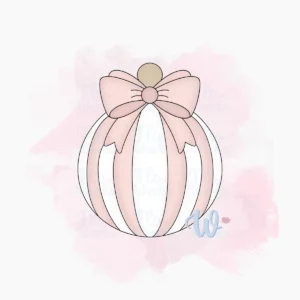 bombka-z-kokardą-foremka-do-wykrawania-flowerka3d Foremka Bombka z kokardą