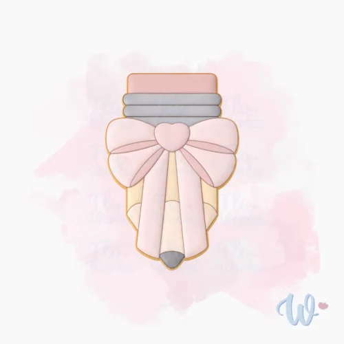 Foremka Ołówek z dużą kokardą