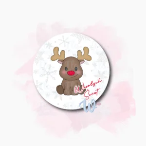 renifer-grafika-cyfrowa-do-drukarki-spożywczej-flowerka3d_2_ Kolorowa grafika - Słodziak renifer