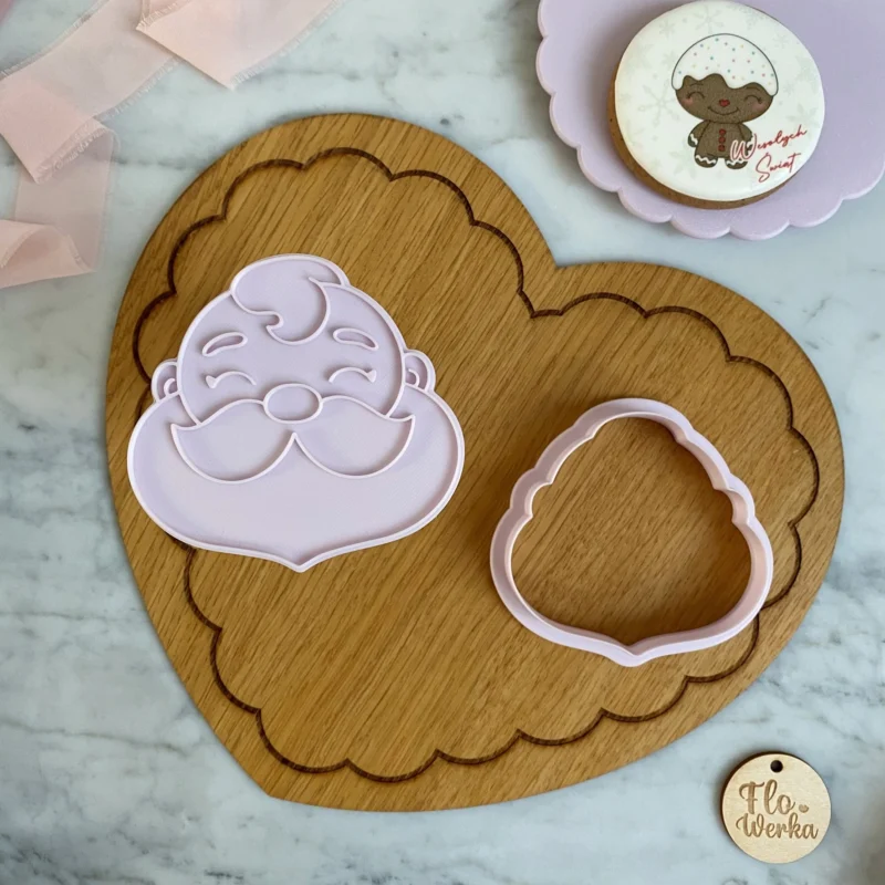 Foremka + stempel Głowa Mikołaja 2025 3