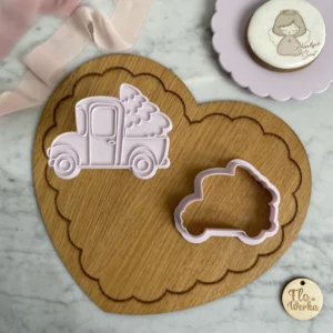 Foremka + stempel Samochód z choinką