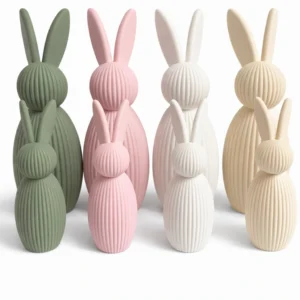 zestaw-króliczków-dekoracja-wielkanocna-kolorowe Zajączki wielkanocne 3D - dowolny kolor