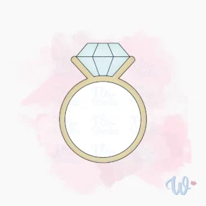 Foremka Pierścionek zaręczynowy 1