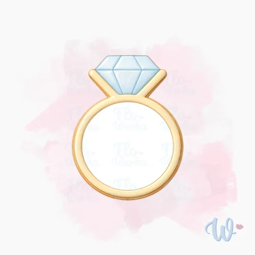 Foremka Pierścionek zaręczynowy 1