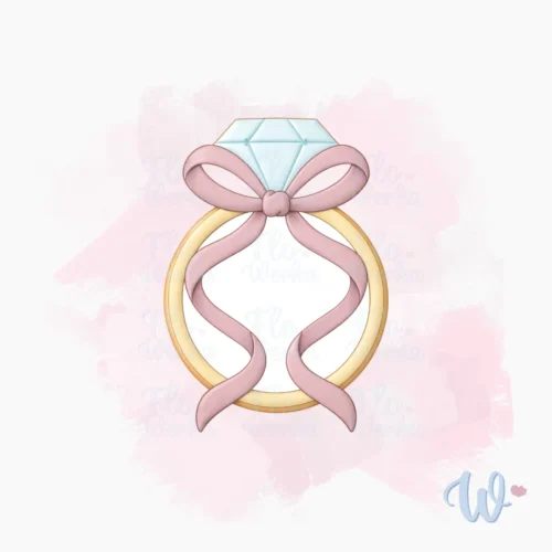 Foremka Pierścionek z kokardą