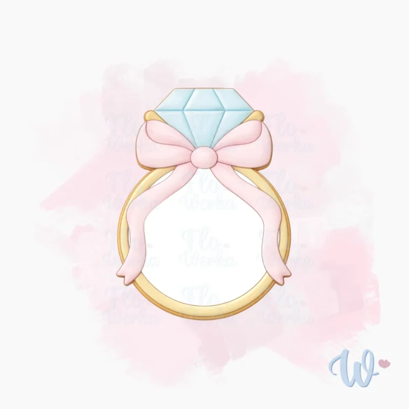 Foremka Pierścionek z kokardą 1