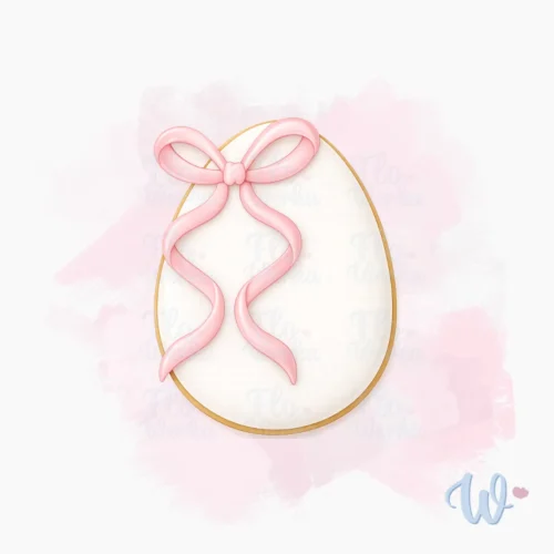 Foremka Pisanka z kokardą 2