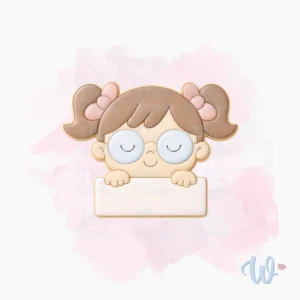 Foremka Dziewczynka z plakietką