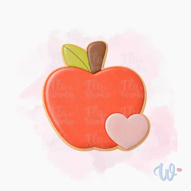 jabłko-z-serduchem-foremka-do-wykrawania-wykrawaczka-flowerka3d Foremka Jabłko 3