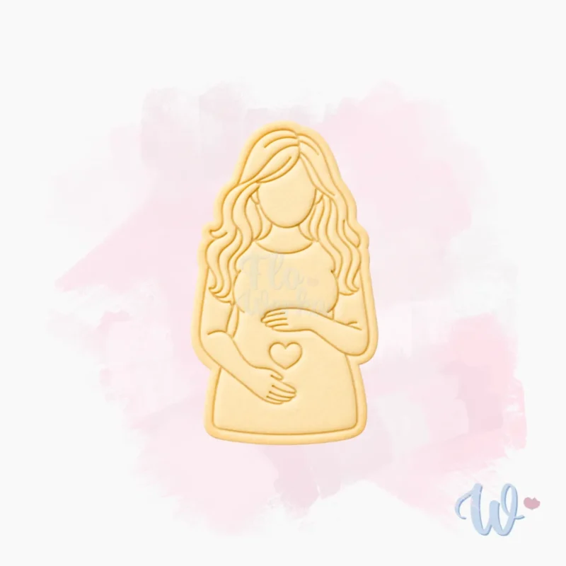 Foremka + stempel Kobieta w ciąży 4