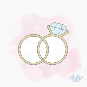 Foremka Pierścionek i obrączka