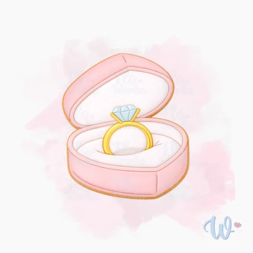 Foremka Pudełko z pierścionkiem