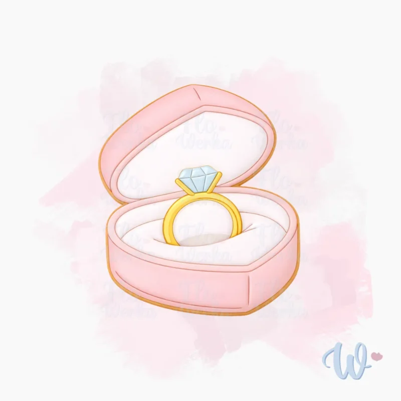 Foremka Pudełko z pierścionkiem