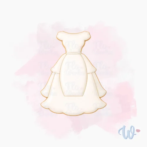 Foremka Suknia z trenem 1