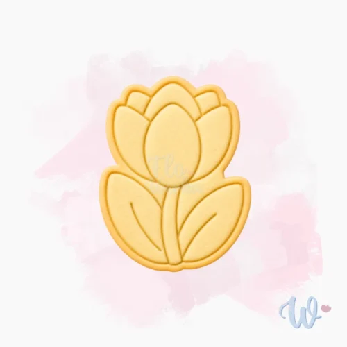 Foremka + stempel Kwiat Tulipan 3