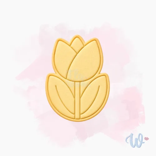 Foremka + stempel Kwiat Tulipan 2