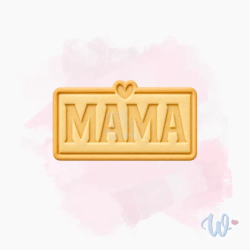 Foremka + stempel Mama w ramce